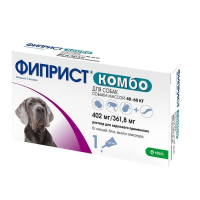 Фиприст Комбо раствор для наружного применения, 1x4,02 мл свыше 40кг