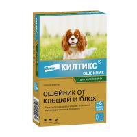 Килтикс ошейник (6мес), 35см д/мелких собак от блох и клещей