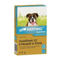 Килтикс ошейник (6мес), 48см д/средних собак от блох и клещей