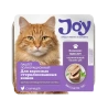 JOY МБК 100г консервированный корм для стерилизованных кошек для профилактики мкб паштет с курицей