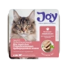 JOY ЭНДЖОЙ 100г консервированный корм для взрослых стерилизованных кошек паштет мясное ассорти